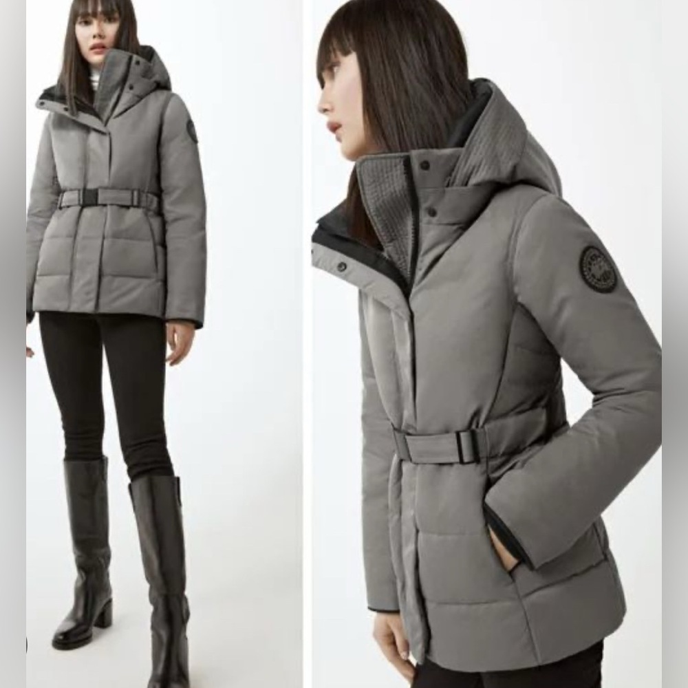 Canada Goose McKenna Water Resistant 625 Fill Down Jacket Willow Grey NWT